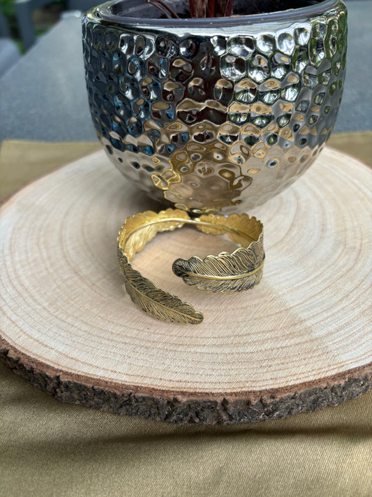 Bracelet - Autumn Leaf Golden