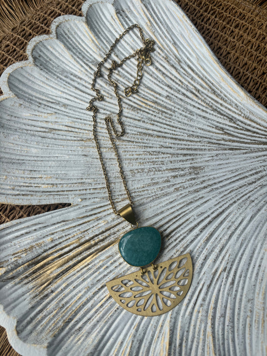 Necklace - Turquoise Grace