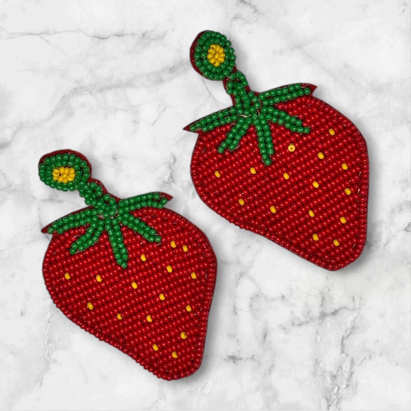 Earrings - Strawberry Fields