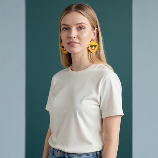 Earrings - Smiling Sunshades