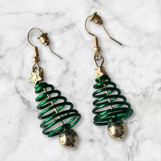 Earrings - Christmas Tree