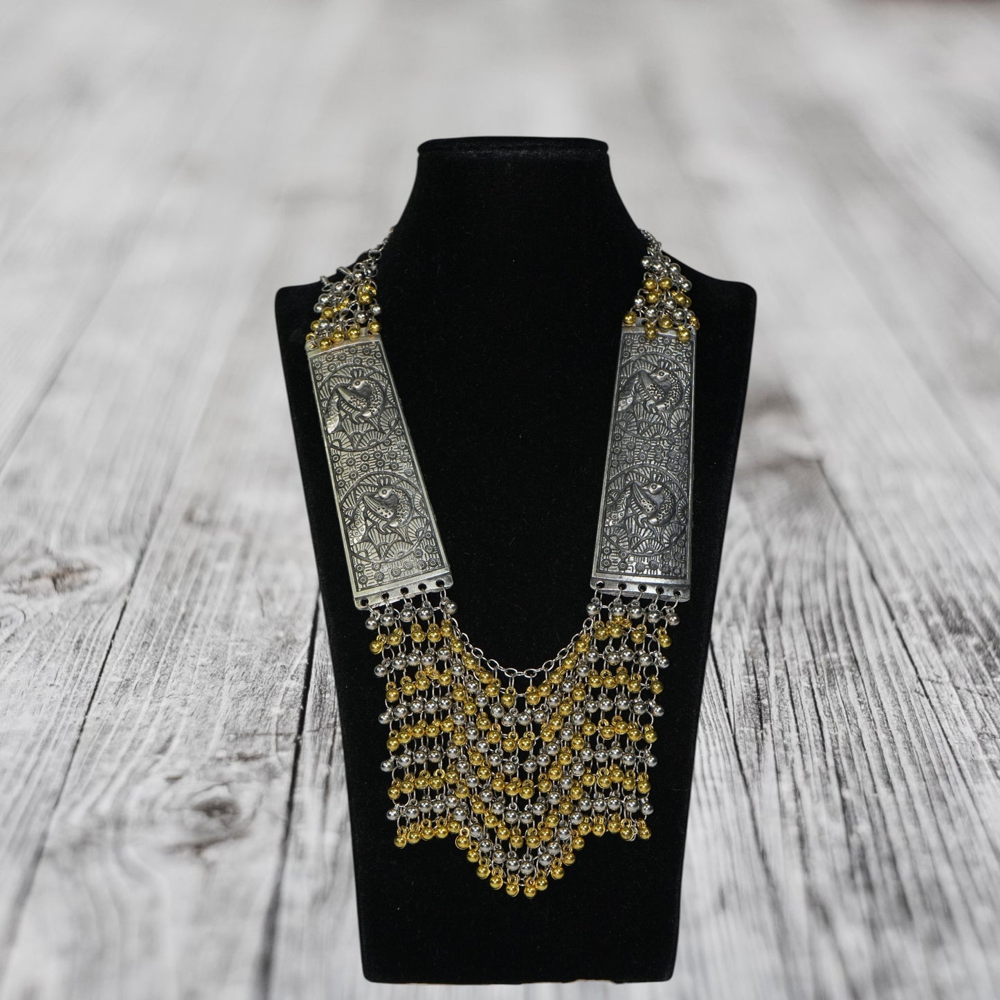 Oxidised Necklace - The Heritage Layer