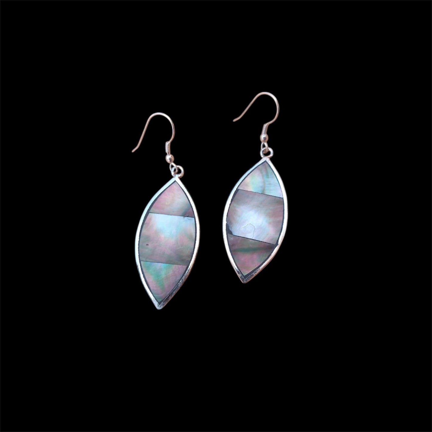 Earrings - Resin Leaf Radiance