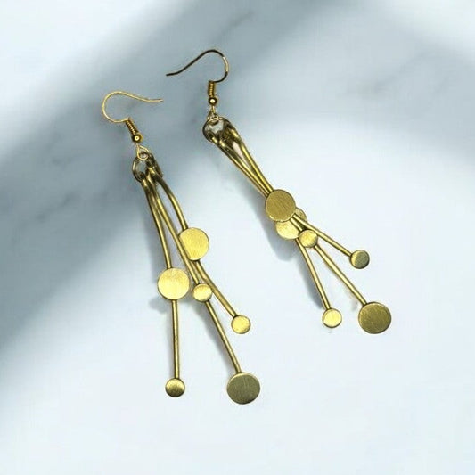 Earrings - Floating Stars