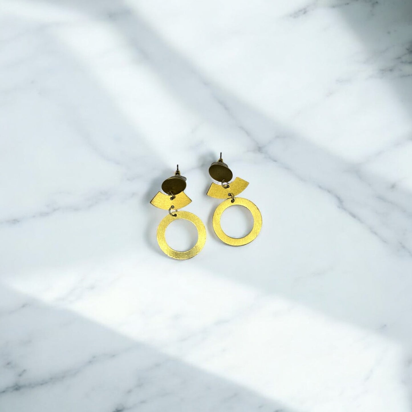 Earrings - Loop & Circle