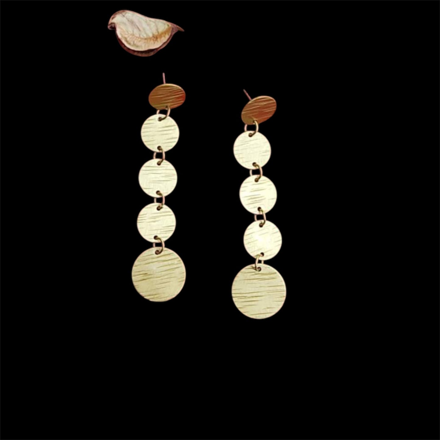 Earrings - Solar Discs