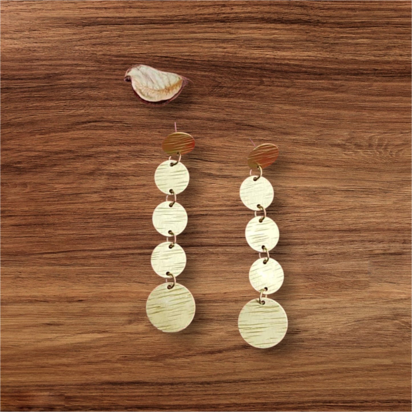 Earrings - Solar Discs
