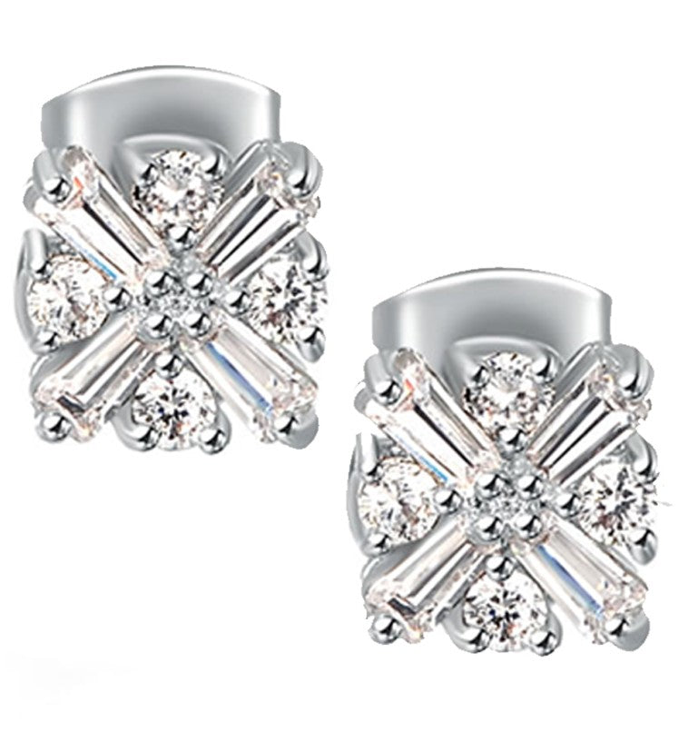 Ohrringe - Stud earrings with faux stones