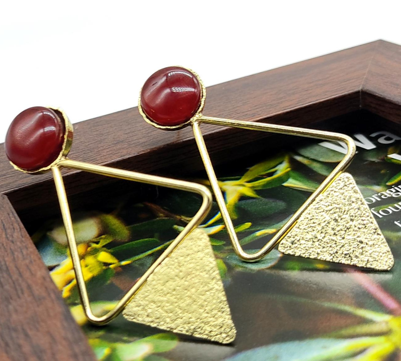 Earrings - Red Summit