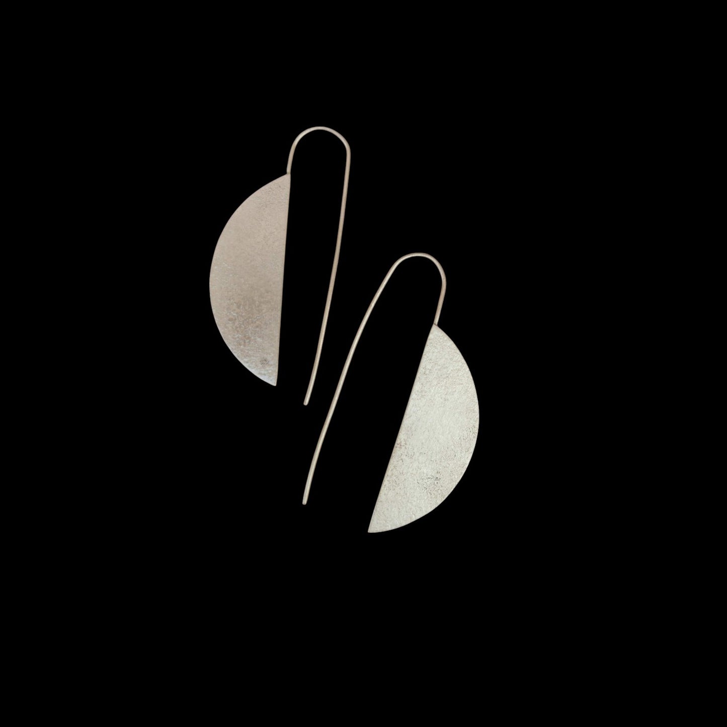 Earrings - Half Moon Bar Drops