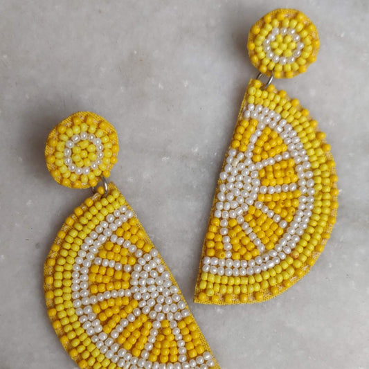 Earrings - Citrus Fruit