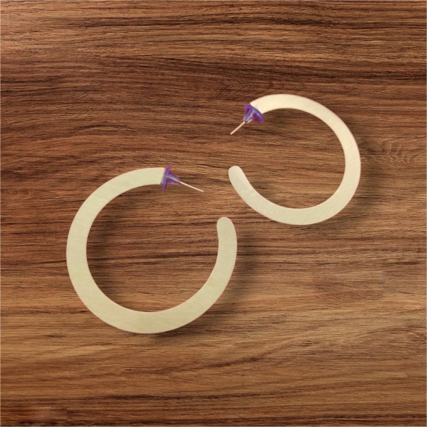 Earrings -Celestial Open Hoops