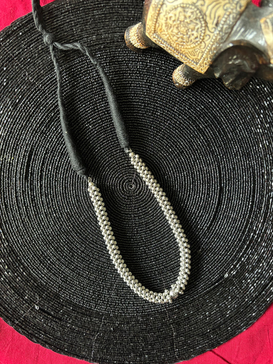 Ketten - Long Oxidized - mit Fadenabschluss