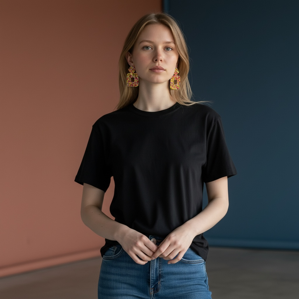 Earrings - Fiesta Multi-Color Statement