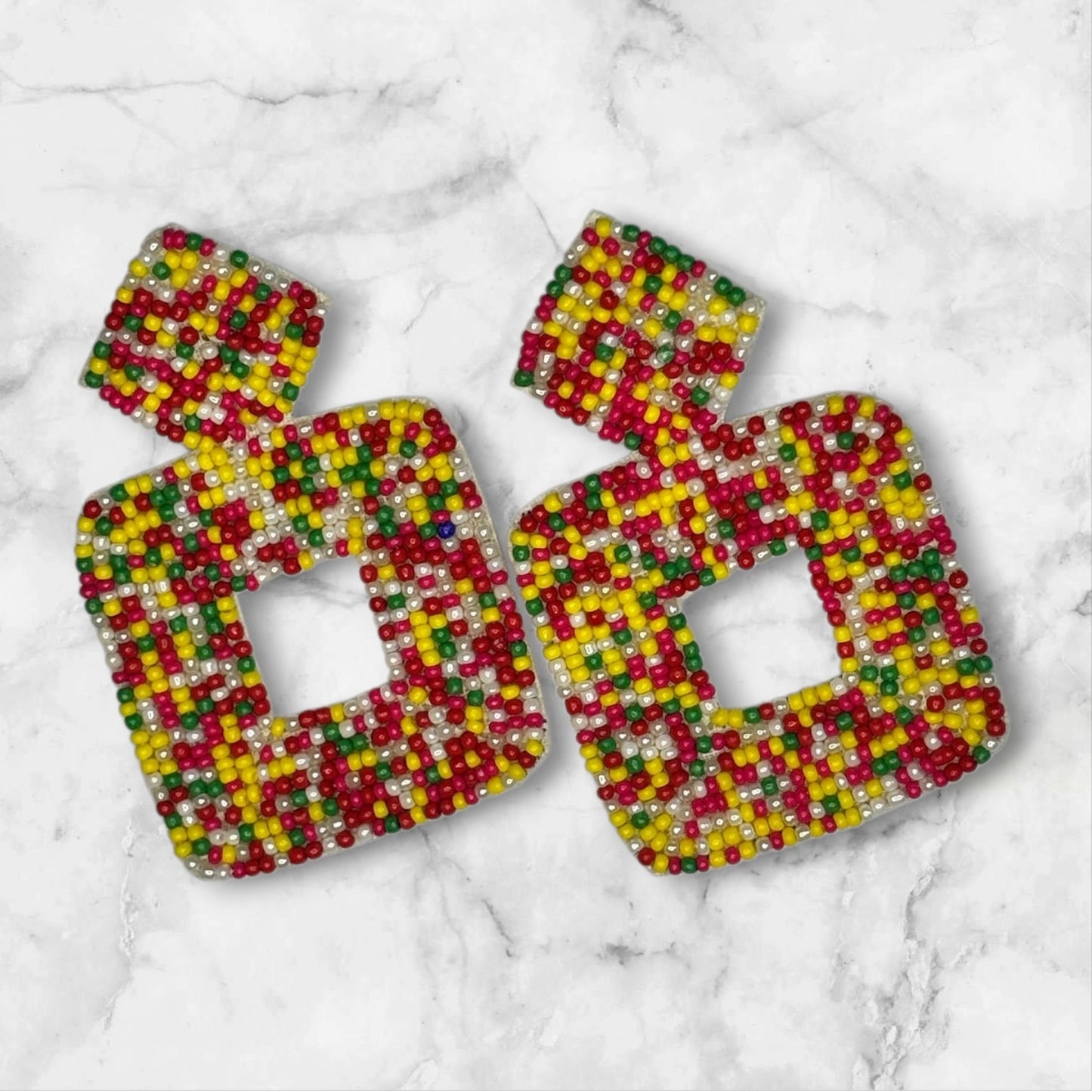 Earrings - Fiesta Multi-Color Statement