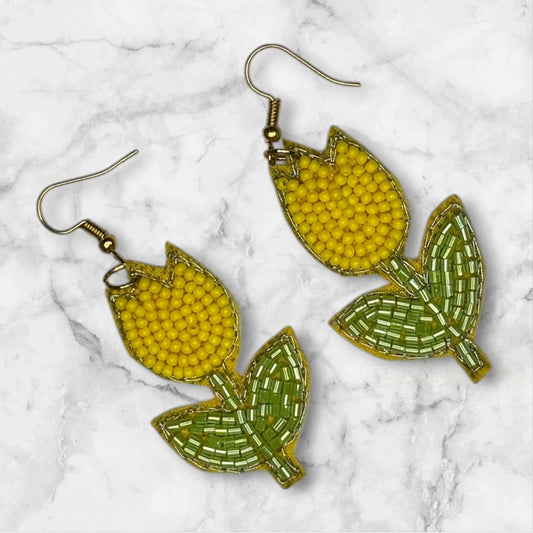 Earrings - Tulip Fields