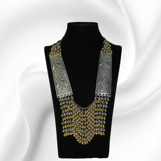 Oxidised Necklace - The Heritage Layer