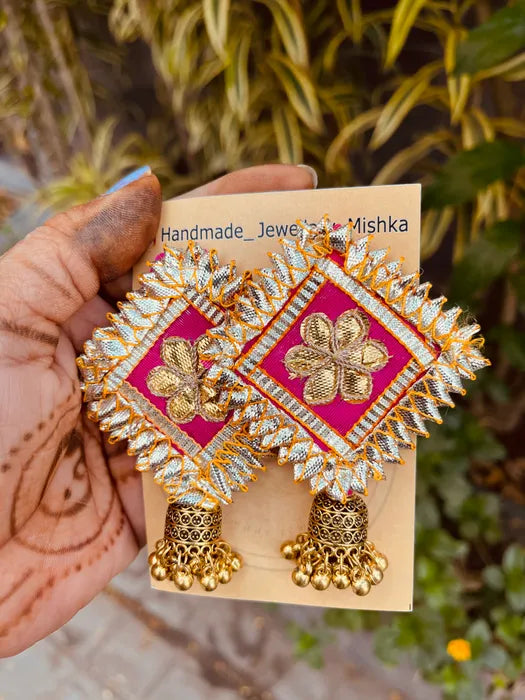 Ohrringe - Pink Gotta patti Earring