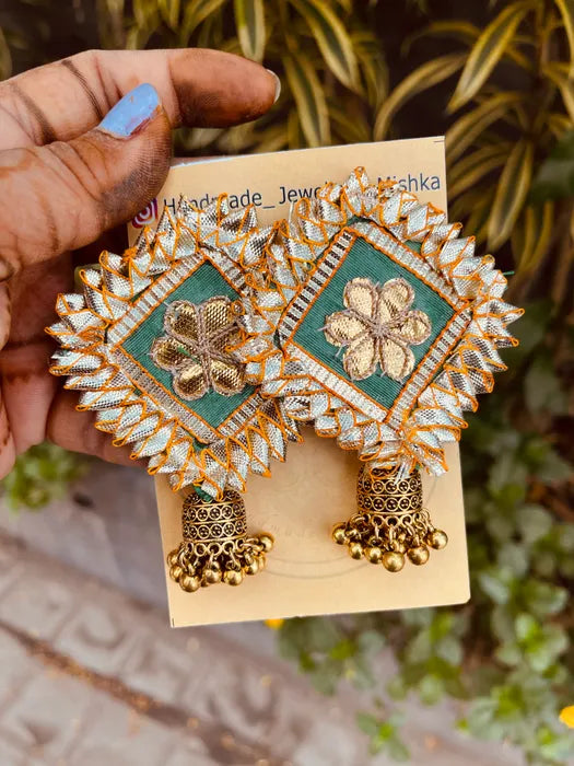 Ohrringe - Green Gotta patti Earring
