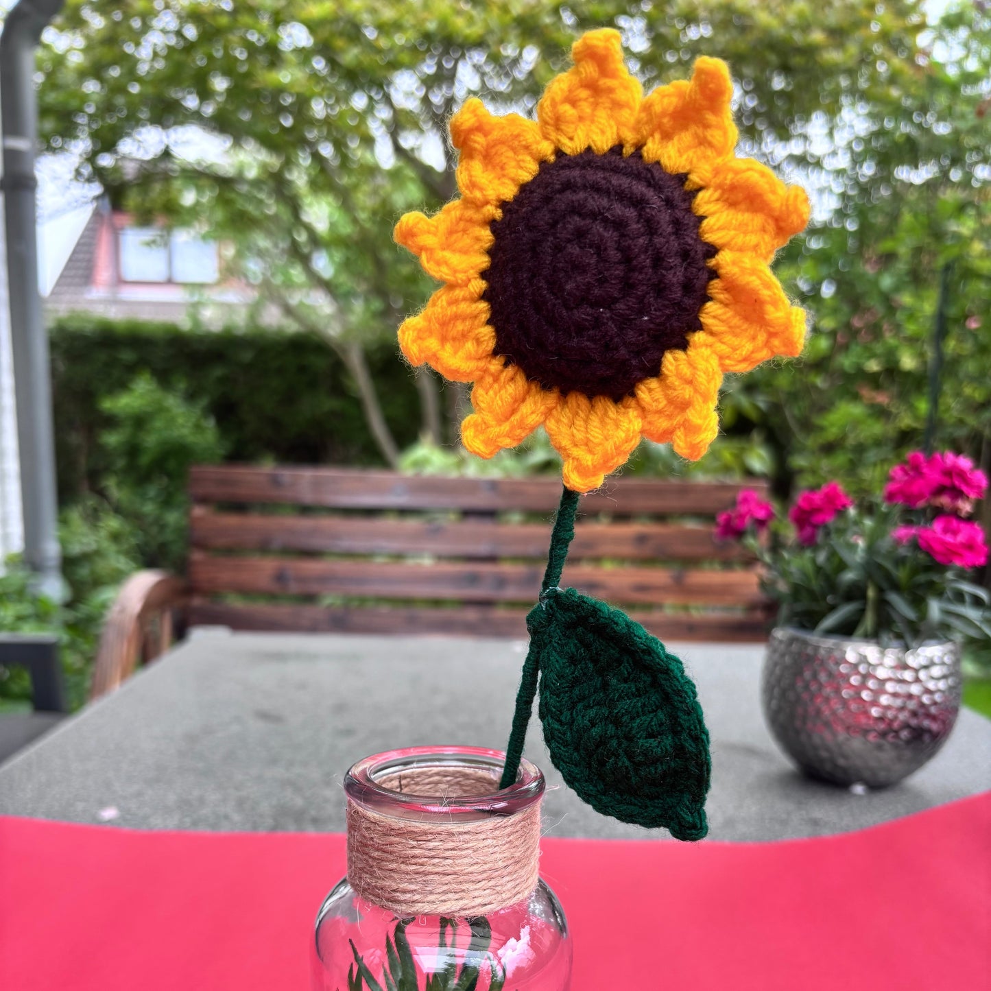 Crochet - Sunflower Stem