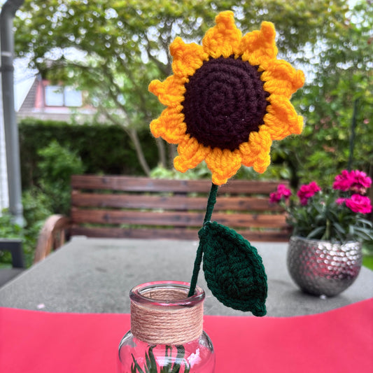 Crochet - Sunflower Stem