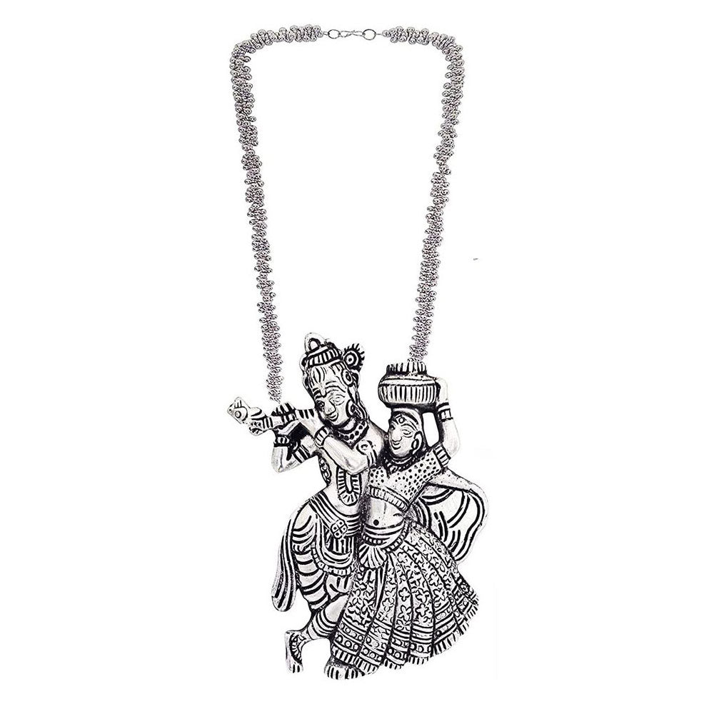Ketten - Long Oxidized - Radha Krishna