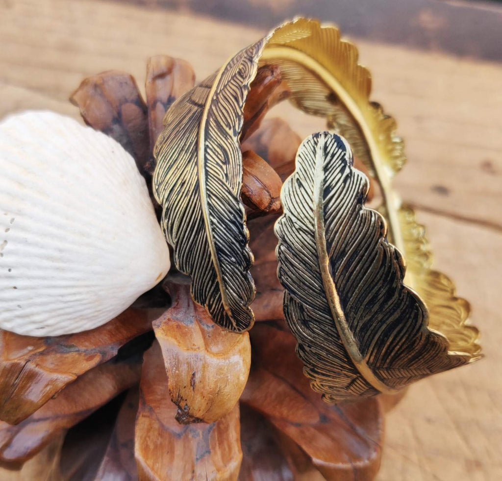 Armbänder - Blatt mode - Goldene