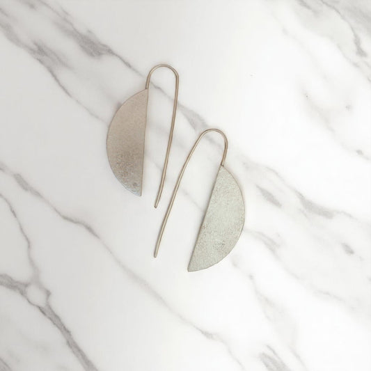 Earrings - Half Moon Bar Drops